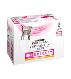 Ppvd Feline UR Stox Urinary Poulet Sachet repas. 10 sachets de 85 g