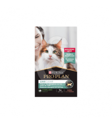 Cat Liveclear Sterilised Adult Saumon. Sac de 2,8 kg