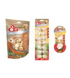 Os à mâcher 8in1 Delight Noué.XS - Sachet de 7 - 84 g - Petits chiens 2 à 12 kg