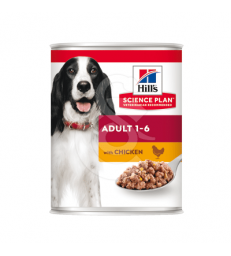 Canine Adult Poulet Boîte. 12 boîtes de 370 g