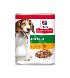 Canine Puppy Poulet Boîte. 12 boîtes de 370 g