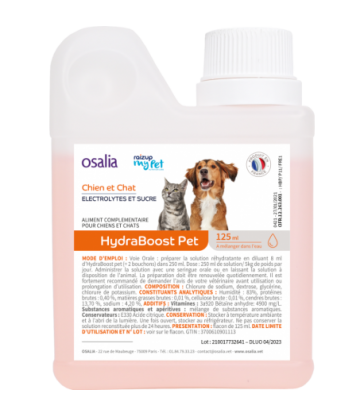 Hydraboost Pet - solution orale 125 ml