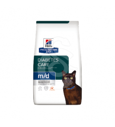 Chat M/D Diabetes Poulet. Sac de 3 kg