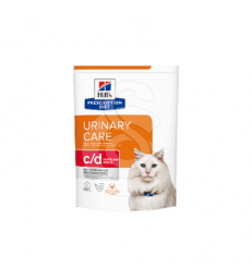 Chat C/D Urinary Stress Multicare Poulet. Sac de 400 g