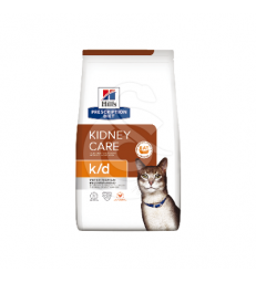 Chat K/D Kidney Poulet. Sac de 400 g