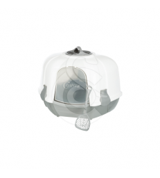 Bac à litière d'angle couvert Trixie Maro