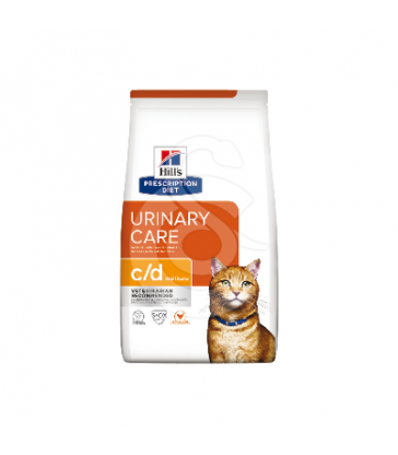 Chat C/D Urinary Multicare Poulet