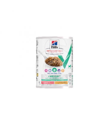 Vet Essentials Chien Multi-Benefit Weight Adu.1+ Poul. 12 boîtes de 363 g