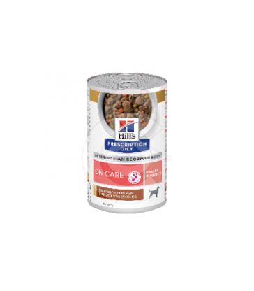 Chien On-Care Mijotés Poulet Boîte. 12 boîtes de 354 g