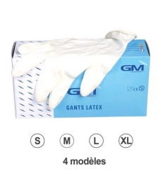 100 gants latex