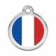 Médaille Red Dingo Drapeau Français