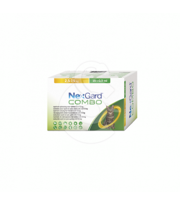 Nexgard Combo Spot-On Chat 2,5 - 7,5 kg