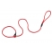 LAISSE LASSO 6mm 110cm : Couleur:Rouge